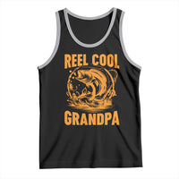 Funny Fishing Vintage Reel Cool Grandpa Tank Top