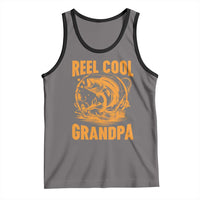 Funny Fishing Vintage Reel Cool Grandpa Tank Top