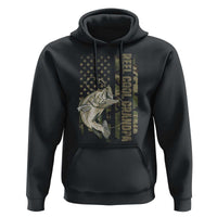 Funny Fishing Vintage Reel Cool Grandpa Hoodie Camo American Flag USA Bass Fish Fisherman