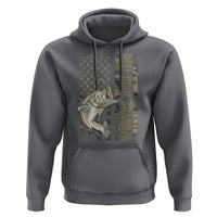Funny Fishing Vintage Reel Cool Grandpa Hoodie Camo American Flag USA Bass Fish Fisherman