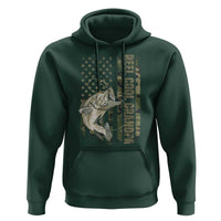 Funny Fishing Vintage Reel Cool Grandpa Hoodie Camo American Flag USA Bass Fish Fisherman