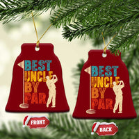Golf Gifts for Uncle Ceramic Ornament Golf Fathers Day Golfer Uncle Gift - Wonder Print Shop