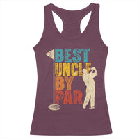 Golf Gifts for Uncle Racerback Tank Top Golf Fathers Day Golfer Uncle Gift