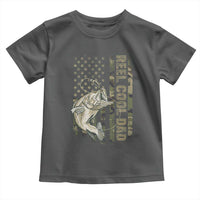 Funny Fishing Vintage Reel Cool Dad Toddler T Shirt Camo American Flag USA Bass Fish Fisherman