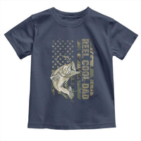 Funny Fishing Vintage Reel Cool Dad Toddler T Shirt Camo American Flag USA Bass Fish Fisherman