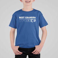 Golf Grandpa T Shirt For Kid Best Grandpa By Par Golfing Golfer Funny Fathers Day Gifts