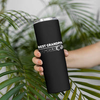 Golf Grandpa Skinny Tumbler Best Grandpa By Par Golfing Golfer Funny Fathers Day Gifts