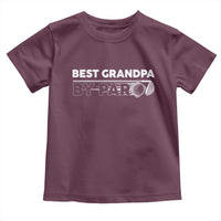 Golf Grandpa Toddler T Shirt Best Grandpa By Par Golfing Golfer Funny Fathers Day Gifts