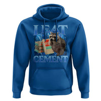 I Eat Cement Hoodie Cursed Raccoon Funny Oddly Dank Meme Gen Z - Wonder Print Shop