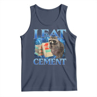 I Eat Cement Tank Top Cursed Raccoon Funny Oddly Dank Meme Gen Z - Wonder Print Shop