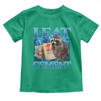 I Eat Cement Toddler T Shirt Cursed Raccoon Funny Oddly Dank Meme Gen Z - Wonder Print Shop