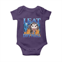 Possum Meme Baby Onesie I Eat Drywall Opossum Funny Weird Cursed Internet Memes - Wonder Print Shop