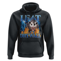 Possum Meme Hoodie I Eat Drywall Opossum Funny Weird Cursed Internet Memes - Wonder Print Shop