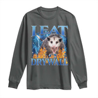 Possum Meme Long Sleeve Shirt I Eat Drywall Opossum Funny Weird Cursed Internet Memes - Wonder Print Shop