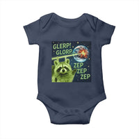 Funny Alien Raccoon Meme Baby Onesie Glerp Glorp Brainrot Stupid Gift - Wonder Print Shop