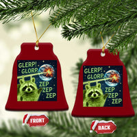 Funny Alien Raccoon Meme Ceramic Ornament Glerp Glorp Brainrot Stupid Gift - Wonder Print Shop