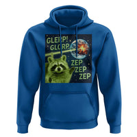 Funny Alien Raccoon Meme Hoodie Glerp Glorp Brainrot Stupid Gift - Wonder Print Shop