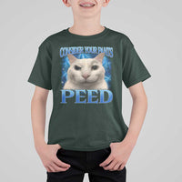 Meme Cat T Shirt For Kid Funny Weird Humor Consider Your Pants Peed - Wonder Print Shop