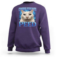 Meme Cat Sweatshirt Funny Weird Humor Consider Your Pants Peed - Wonder Print Shop