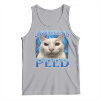 Meme Cat Tank Top Funny Weird Humor Consider Your Pants Peed - Wonder Print Shop