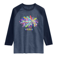 Illumination Station VBS 2026 Christian Lights Raglan Shirt Bible Jesus