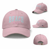 Beach Bum Baseball Cap Summer Vacation Beach Lovers