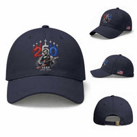 Vintage Abraham Lincoln Abe Lincoln Playing Guitar 250 Years Baseball Cap 1776 2026 Humor Patriotic