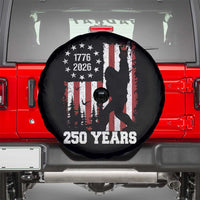 Vintage Bigfoot USA 250th Anniversary Spare Tire Cover 250 Years Of Freedom US Flag Independence Day 4th July Patriotic