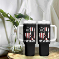 Vintage Bigfoot USA 250th Anniversary Tumbler With Handle 250 Years Of Freedom US Flag Independence Day 4th July Patriotic