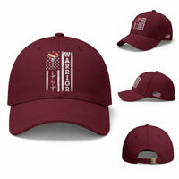Cool Heart Surgery Warrior Baseball Cap Coronary Bypass Artery Open Heart Surgery Heartbeat American Flag