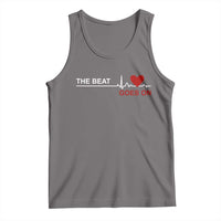 Cool Heart Surgery Survivor Tank Top Heart Attack Surgery The Beat Goes On Rehab Recover