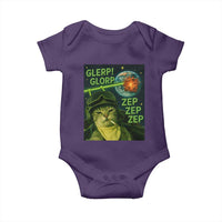 Funny UFO Alien Cat Selfie Baby Onesie Retro Space Sci-Fi Cat Pilot - Wonder Print Shop