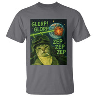 Funny UFO Alien Cat Selfie T Shirt Retro Space Sci-Fi Cat Pilot - Wonder Print Shop