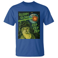 Funny UFO Alien Cat Selfie T Shirt Retro Space Sci-Fi Cat Pilot - Wonder Print Shop
