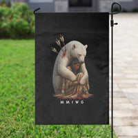 MMIW Native American Garden Flag Spirit Bear Protecting Indigenous Woman MMIWG - Wonder Print Shop