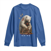 MMIW Native American Long Sleeve Shirt Spirit Bear Protecting Indigenous Woman MMIWG - Wonder Print Shop