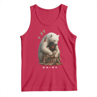 MMIW Native American Tank Top Spirit Bear Protecting Indigenous Woman MMIWG - Wonder Print Shop