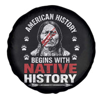 Native American History Spare Tire Cover Indigenous Peoples Tribal Pride - Wonder Print Shop