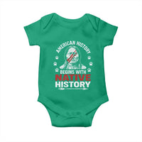 Native American History Baby Onesie Indigenous Peoples Tribal Pride - Wonder Print Shop