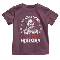 Native American History Toddler T Shirt Indigenous Peoples Tribal Pride - Wonder Print Shop