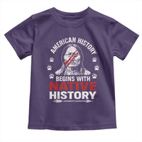 Native American History Toddler T Shirt Indigenous Peoples Tribal Pride - Wonder Print Shop