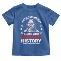 Native American History Toddler T Shirt Indigenous Peoples Tribal Pride - Wonder Print Shop