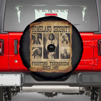 Vintage Native American Spare Tire Cover Homeland Security Fighting Terrorism Since 1492 - Wonder Print Shop