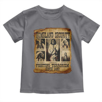 Vintage Native American Toddler T Shirt Homeland Security Fighting Terrorism Since 1492 - Wonder Print Shop