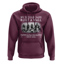 Vintage Native American Hoodie We Should Have Built A Wall - Wonder Print Shop