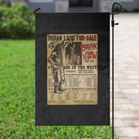 Native American Garden Flag Indian Land For Back Now