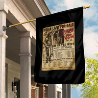 Native American Garden Flag Indian Land For Back Now