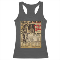 Native American Racerback Tank Top Indian Land For Back Now
