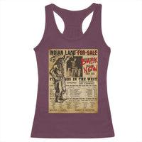 Native American Racerback Tank Top Indian Land For Back Now