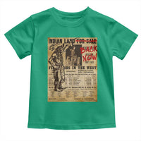 Native American Toddler T Shirt Indian Land For Back Now